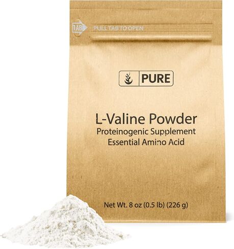 PURE ORIGINAL INGREDIENTS L-Valine (8 oz) Essential Amino Acid Supplement Powder in Saudi Arabia