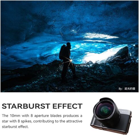TTArtisan 10mm F2 Fujifilm X Mount Camera Lens (X, Black) in Saudi Arabia