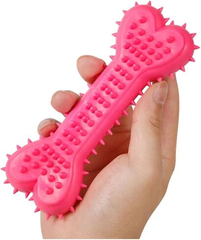 PET EXPERT Dog Chew Toy Bone Durable Dog chew Toy for jugetes para mascotas Teeth Cleaning, Rubber Toothbrush Stick PET chew Toy for Dogs in Saudi Arabia