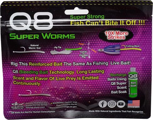 Q8 Super Bait Super Worms in Saudi Arabia