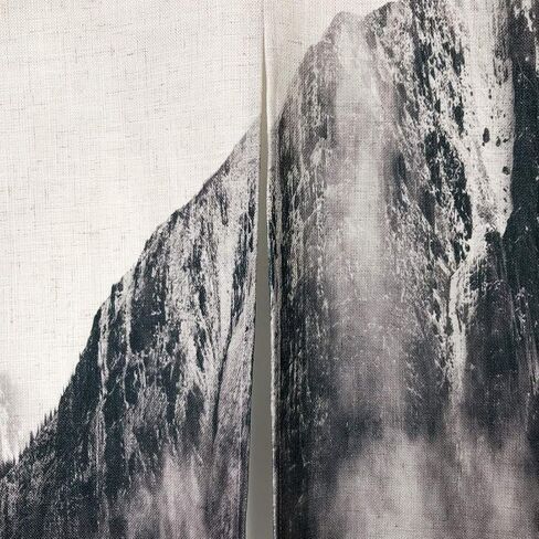 MYRU National Parks Japanese Noren Curtain Mountain Doorway Curtain Tapestry (33 by 59 Inch,Mountain) in Saudi Arabia