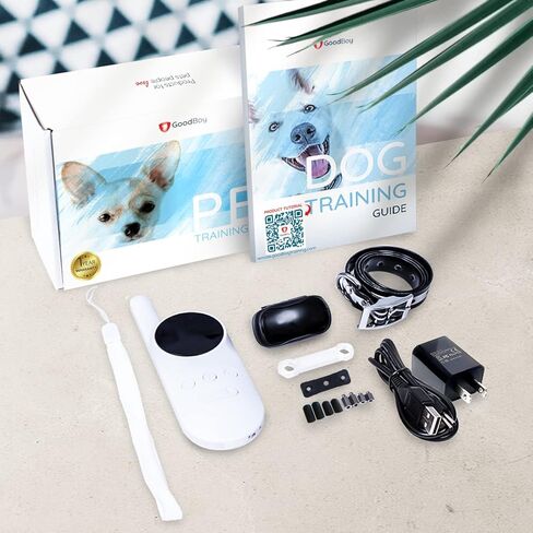 GoodBoy Mini No Shock Remote Collar for Dogs with Beep and Vibration Modes for Pet Behaviour Training - Waterproof & 1000 Feet Range - Suitable for Small to Medium Dogs (5-15 lbs) in Kuwait