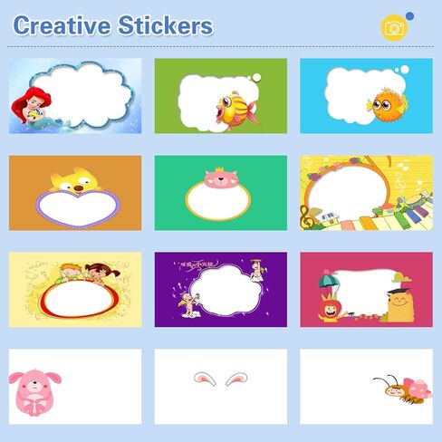 Instant Print Cameras for Kids, Zero Ink 1080p Video Kids Digital Camera for Boys,Birthday Gift Photo Printer Camera for Kids Age 6 7 8 9 10-32GB Card,Color Pens,Print Papers in Kuwait