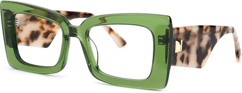 Zeelool Oversized Rectangle Blue Light Blocking Glasses for Women ZJGA166722 in Kuwait