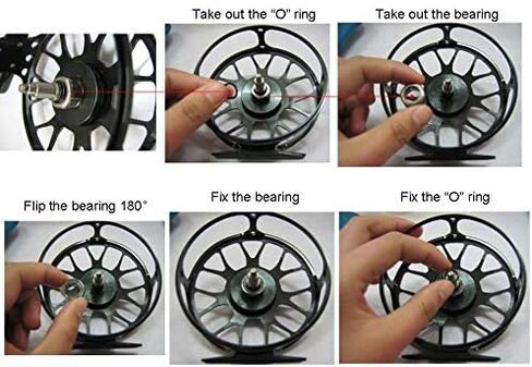 Aventik Fly Fishing Reel Super Light CNC Machined Second Generation Sealed Carbon Disc Super Larger Arbor 3/5, 5/7, 7/9 Ideal Both Fresh Water & Saltwater Fly Fishing in Saudi Arabia