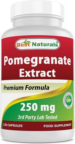 Best Naturals Pomegranate Extract 250 mg 120 Capsules in Saudi Arabia