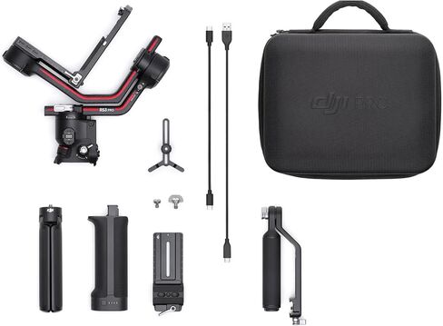 Sony Alpha a7RV Full-Frame Mirrorless Interchangeable Lens Camera Body with DJI RS3 Pro Gimbal Stabilizer - Provides photographers and videographers balanced recording and stable photography (6 Items) in Saudi Arabia