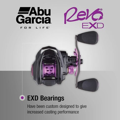 Abu Garcia Revo EXD Low Profile Baitcast Fishing Reel in Saudi Arabia