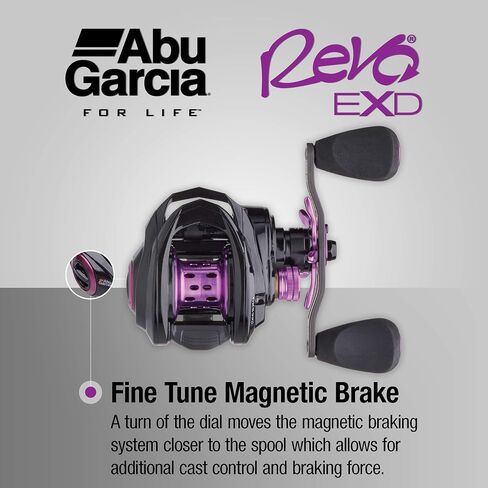 Abu Garcia Revo EXD Low Profile Baitcast Fishing Reel in Saudi Arabia