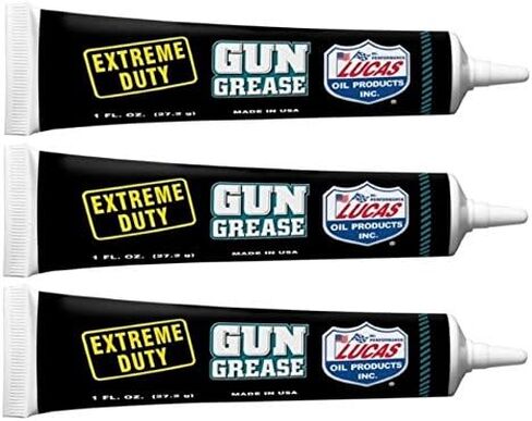3 - Lucas Extreme Duty Gun Grease 1oz Tube 10889 Lube Oil in Saudi Arabia