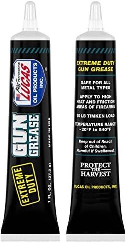 3 - Lucas Extreme Duty Gun Grease 1oz Tube 10889 Lube Oil in Saudi Arabia
