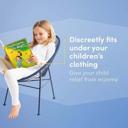 Eczema Clothing for Toddlers - White Long Sleeve Bodysuit for Young Kids - Itch Relief, Ultra-Soft, and Eco-Friendly No Zinc or Dyes (2 Years) in Saudi Arabia