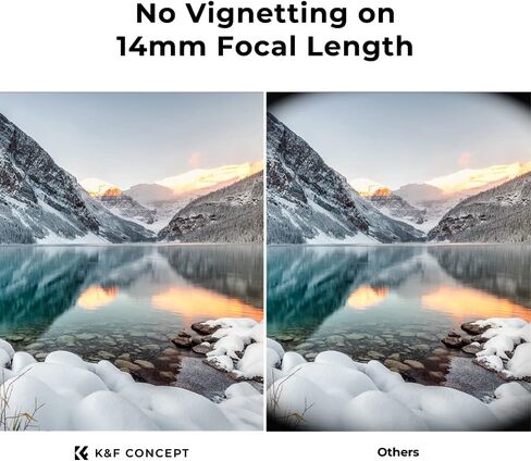 K&F CONCEPT 58mm MCUV Lens Protection Filter High Definition Optical Glass | 28 Multi-Layer Coatings Waterproof Scratch-Resistant Ultra Slim UV Filter for Camera Lens (Nano-X Series) FV702 in Saudi Arabia