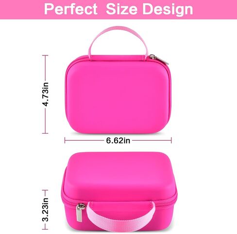 حقيبة طباعة فورية لكاميرا الأطفال متوافقة مع كاميرا وورق طباعة بدون حبر للأطفال، حامل كاميرا تعليم ألعاب الأطفال للصور، إكسسوارات سيلفي للكاميرا الرقمية لتخزين السفر - حقيبة فقط in Kuwait