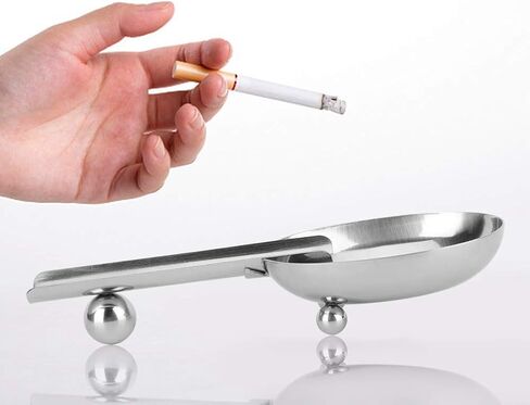 منفضة سيجار، منفضة سجائر صغيرة بفتحة واحدة، مقاومة للاهتراء ومحمولة للمنزل والاماكن الداخلية in Kuwait