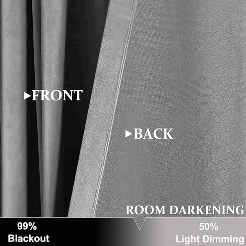 SOFJAGETQ Yellow Velvet Curtains 108 inch Long - Room Darkening Thick and Soft Rod Pocket Light Blocking Curtain, Luxury Drapes for Bedroom and Living Room, Set of 2 Window Curtain Panels in Saudi Arabia