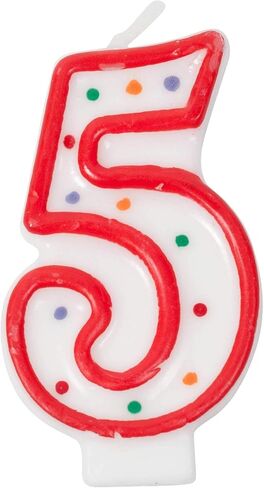 شموع عيد ميلاد منقطة من Jacent, 1-Pack in Kuwait