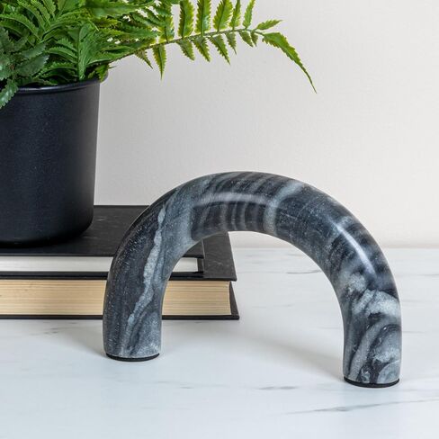 Creative Co-Op Marble Arch Accent Decor, Grey in Kuwait