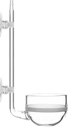 JARDLI Music Glass CO2 Diffuser لمصنع حوض السمك (2 بوصة للخزان الذي يتجاوز 75 جالونًا) in Kuwait