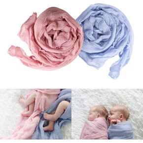 AMOS and SAWYER Cheesecloth Wrap, Hand Dyed, 36"x72" (Before Dying), Grade 50 Cheesecloth, Newborn Baby Layer Photography Prop (Dark Purple) in Saudi Arabia