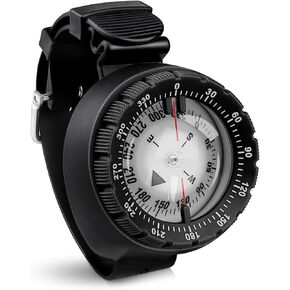 Scuba Compass Waterproof Dive Wrist Compass with TPU Band in Kuwait