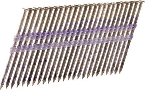 Metabo HPT Framing Nails | 3-1/4 In. x .120 | 21 Degree | Full Round Head | Hot Dipped Galvanized | Screw Shank | 4,000 Count | 10166HPT in Saudi Arabia