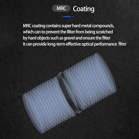 86/95/105mm Black Diffusion 1/4 Filter, Portrait Mist Dreamy Cinematic Effect Filter with 18 Multi Layer Coated, for Portrait Photography, Video, Vlog, Waterproof Oil Proof (105MM) in Saudi Arabia