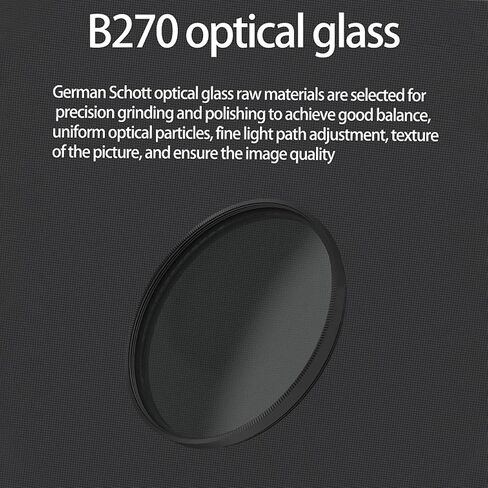 86/95/105mm Black Diffusion 1/4 Filter, Portrait Mist Dreamy Cinematic Effect Filter with 18 Multi Layer Coated, for Portrait Photography, Video, Vlog, Waterproof Oil Proof (105MM) in Saudi Arabia