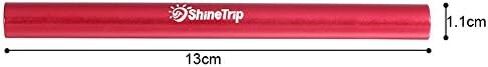 Keenso Tent Poles, 4pcs Aluminium Alloy Tent Pole Repair Emergency Tube for Outdoor Camping Accessories in Saudi Arabia