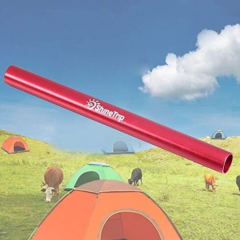 Keenso Tent Poles, 4pcs Aluminium Alloy Tent Pole Repair Emergency Tube for Outdoor Camping Accessories in Saudi Arabia