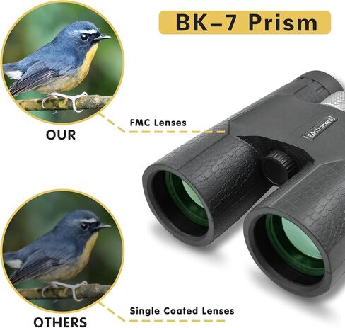 Astromania 10x42 Compact Binoculars -BK7 Prism -Gifts for Traveling, Wildlife, Concerts and Theater, Bird Watching, Camping and Sport Games in Kuwait
