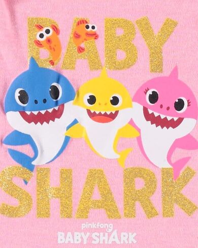 Pinkfong Baby Shark Daddy Shark Mommy Shark Baby Girls 2 قطعة ملابس داخلية لحديثي الولادة in Saudi Arabia