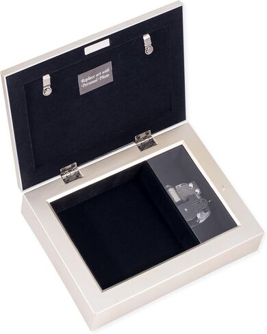 Cottage Garden 25th Anniversary Silvertone Gold Inlay Jewelry Music Box Plays Unchained Melody in Saudi Arabia