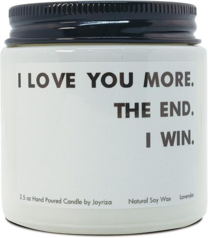 شموع معطرة - I Love You More، هدايا رومانسية للصديق والصديقة in Kuwait