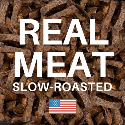 Green Butterfly Brands Meaty Beef Sticks – Human Grade, Grain Free, All Natural Beef Dog Treats Made in USA – Premium Slow Roasted American Beef – Grass Fed, Farm Raised – Crunchy Training Treat 8 Oz in Kuwait