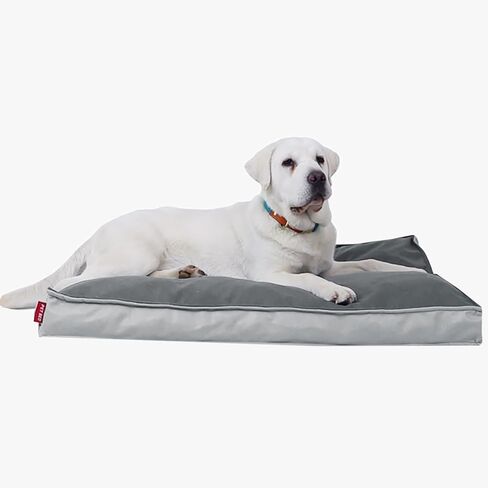 Dog Beds for Large Dogs Anti-Slip Pet Sleeping Mat （36in * 27in * 3in Large Dogs Dog with Waterproof Liner and Shredded Memory Foam L Dog Crate Bed with Removable Cover with Dog Biting Rope Toy in Kuwait