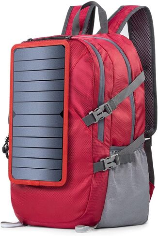 ECEEN Solar Backpack Foldable Hiking Daypack With 5V Power Supply in Saudi Arabia