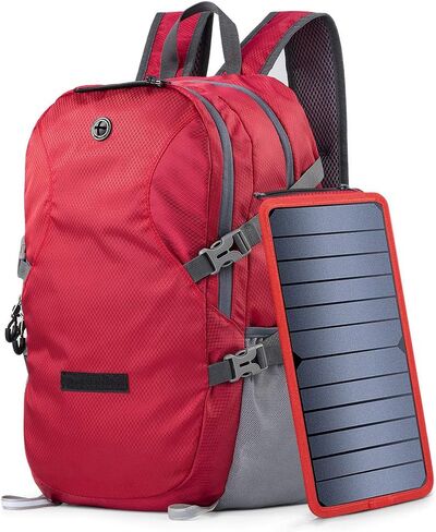 ECEEN Solar Backpack Foldable Hiking Daypack With 5V Power Supply in Saudi Arabia