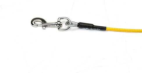 سلسلة توجيه للكلاب من فيرتشيولي اندستركتبل, X-Small(4ft), Black in Kuwait