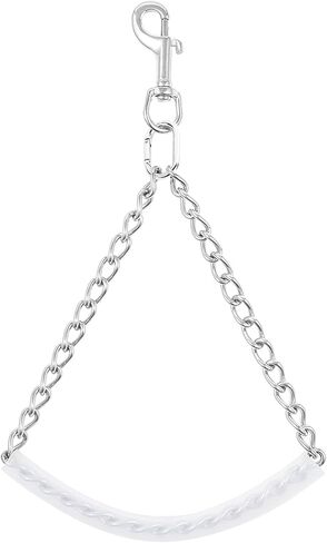 مقود تدريب الكلاب المقاوم للمضغ للكلاب الكبيرة والكبيرة جدًا بسعة 300 رطل، مقبض مبطن مقود قصير للكلاب شديد التحمل، سلسلة معدنية عملاقة غير قابلة للكسر للتدريب على المشي على المرور in Kuwait