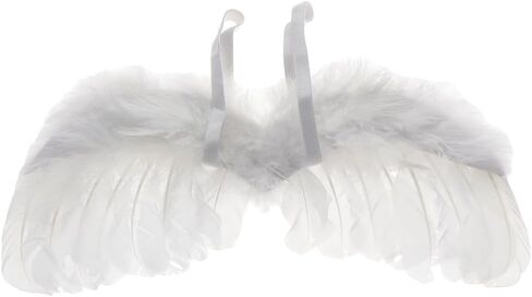 Kopida Infant Angel Wing Unisex Newborn Baby Feather Wings + Leaves Hair Band set Photo Props, Baby Infant Costume Photography Prop Costume Baby Hair Accessories for Boys Girls in Saudi Arabia