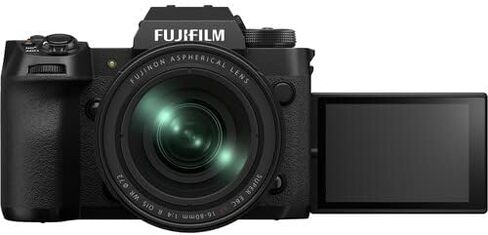 كاميرا Fujifilm X-H2 بدون مرآة مع عدسة XF16-80mm - سوداء مع حزمة متقدمة، بطاقة SD سعة 64 جيجابايت، سلسلة Gadget Bag 200، منفاخ والمزيد | فوجي xh2 in Kuwait
