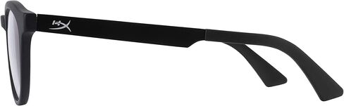 HyperX Spectre Stealth - Gaming Eyewear, Blue Light Blocking Glasses, UV Protection, Acetate Frame, Stainless Steel Temples, Crystal Clear Lenses, Microfiber Bag, Hard Case – Round Small Black in Kuwait