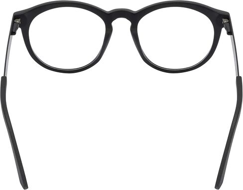 HyperX Spectre Stealth - Gaming Eyewear, Blue Light Blocking Glasses, UV Protection, Acetate Frame, Stainless Steel Temples, Crystal Clear Lenses, Microfiber Bag, Hard Case – Round Small Black in Kuwait