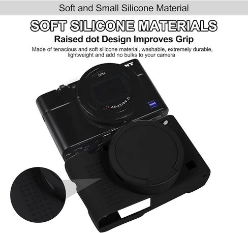 غطاء حماية سهل الاستخدام لكاميرا سوني DSC-RX100 I/II/III/IV/V، بني in Kuwait