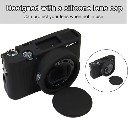 غطاء حماية سهل الاستخدام لكاميرا سوني DSC-RX100 I/II/III/IV/V، بني in Kuwait