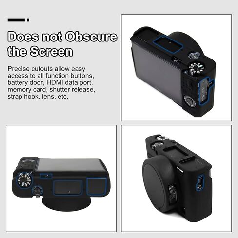 غطاء حماية سهل الاستخدام لكاميرا سوني DSC-RX100 I/II/III/IV/V، بني in Kuwait