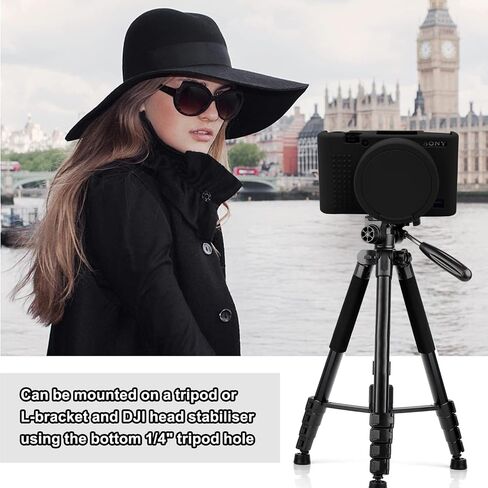 غطاء حماية سهل الاستخدام لكاميرا سوني DSC-RX100 I/II/III/IV/V، بني in Kuwait