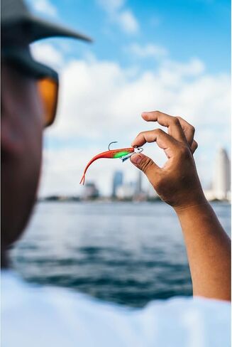 Berkley Gulp! Saltwater Jerk Shad , Glow, 5in in Saudi Arabia