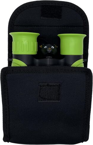 Sun Company Binox - Kid's Binoculars with Fun Bear Head Focusing Knob | 8X Magnification Binoculars for Children | for Camping, Hiking, and Exploring in Saudi Arabia